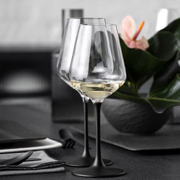 Villeroy & Boch Manufacture Rock -rödvinglas, 4 st