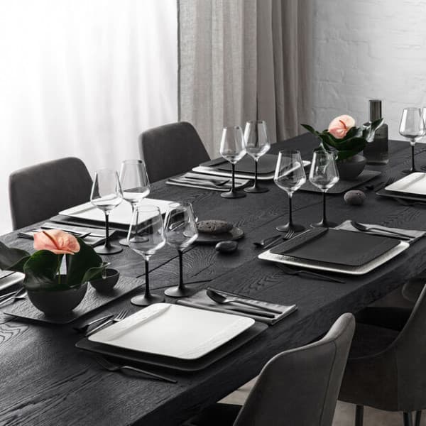 Villeroy & Boch Manufacture Rock -rödvinglas, 4 st