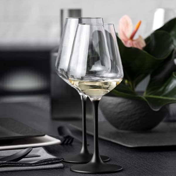 Villeroy & Boch Manufacture Rock -vitvinsglas, 4 st