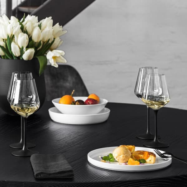 Villeroy & Boch Manufacture Rock -vitvinsglas, 4 st