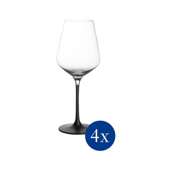 Villeroy & Boch Manufacture Rock -vitvinsglas, 4 st