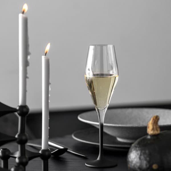 Villeroy & Boch Manufacture Rock -champagneglas, 4 stk.
