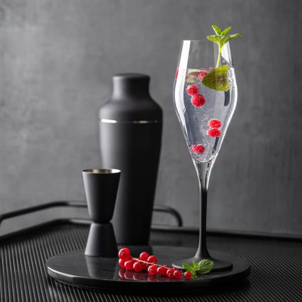 Villeroy & Boch Manufacture Rock -champagneglas, 4 stk.