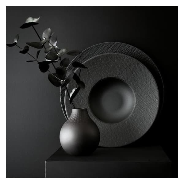 Villeroy & Boch Manufacture Rock -djup tallrik, 28 cm
