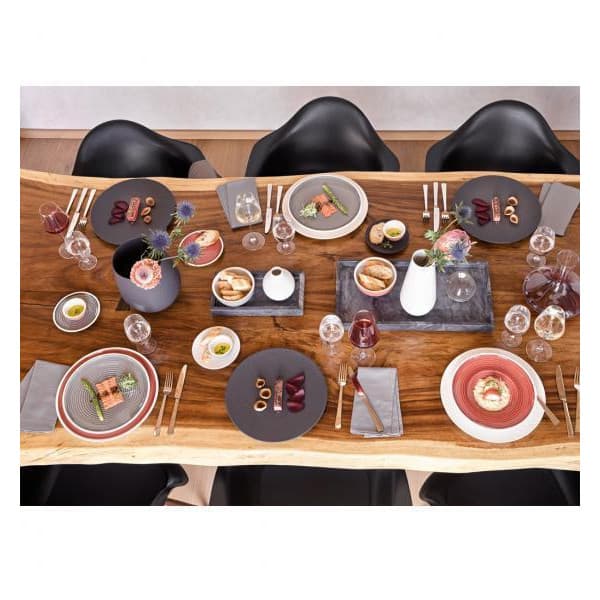 Villeroy & Boch Manufacture Rock -djup tallrik, 28 cm