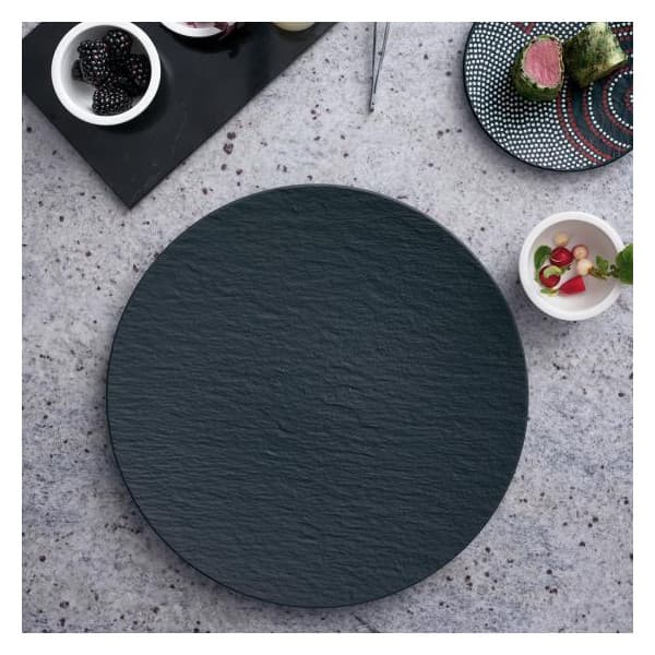 Villeroy & Boch Manufacture Rock -lautanen, 32 cm