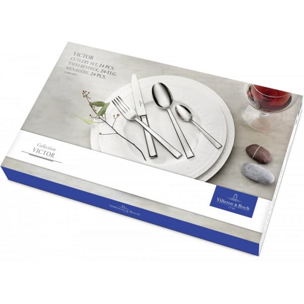 Villeroy & Boch Victor-bestiksæt, 24 dele