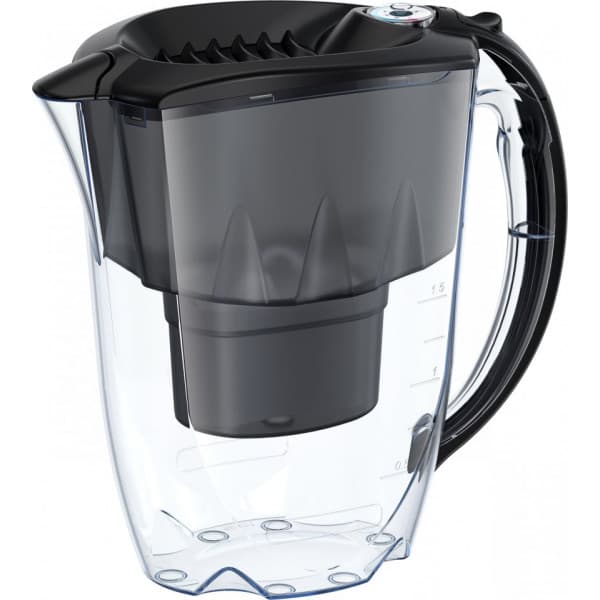Aquaphor Amethyst MF+ vattenreningskanna, 2,8 L, svart Aquaphor Amethyst MF+ vattenreningskanna, 2,8 L, svart