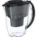 Miniatyrbild 1 av 6: Aquaphor Amethyst MF+ vattenreningskanna, 2,8 L, svart