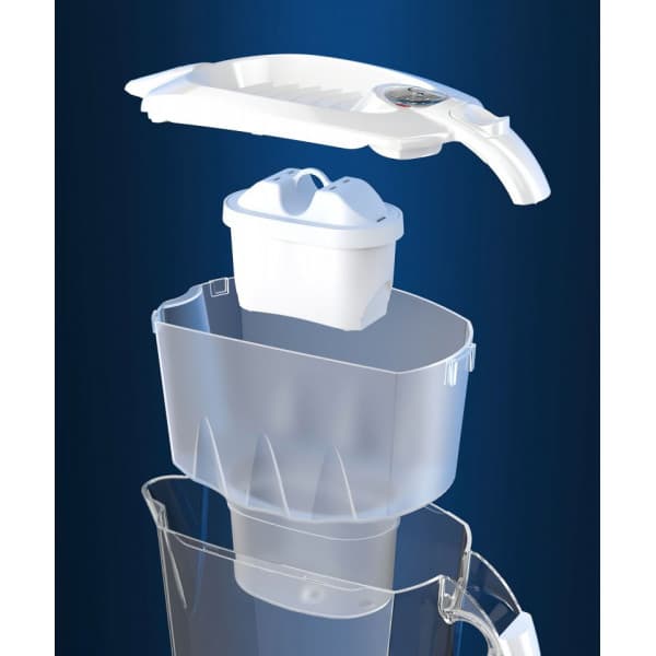 Aquaphor Amethyst MF+ vandfiltreringskande, 2,8 L, hvid