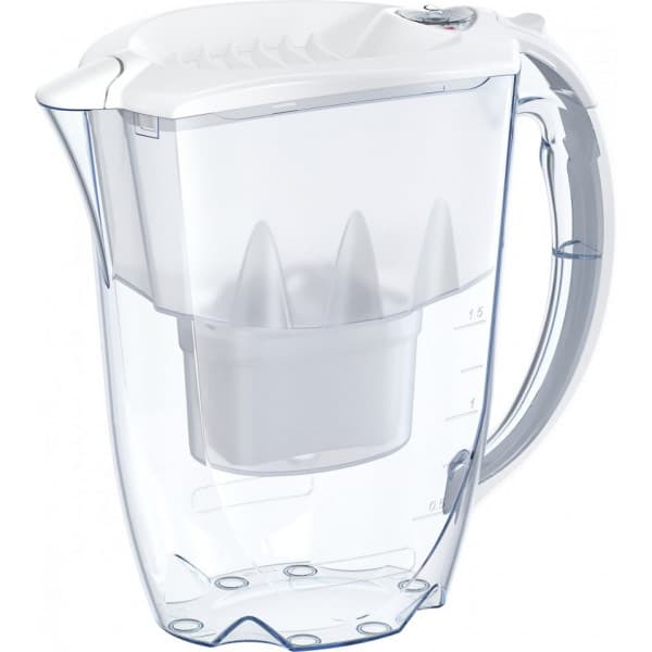 Aquaphor Amethyst MF+ vandfiltreringskande, 2,8 L, hvid