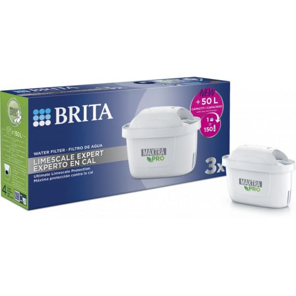 Brita Maxtra Pro Limescale avkalkningsfilter, 3 st