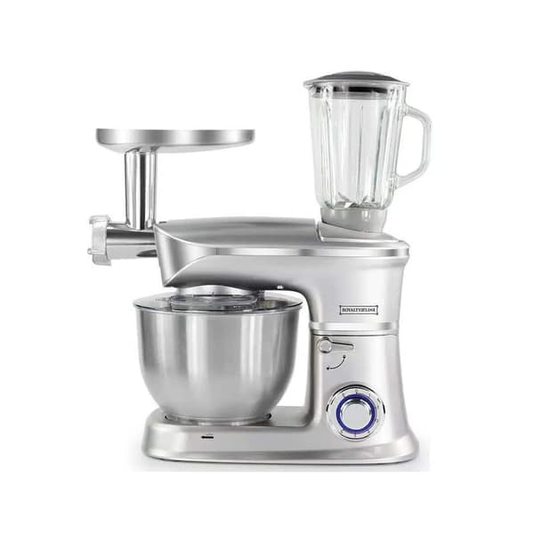 Köksmaskin 3-i-1 1900 watt Röd, Svart eller Silver (blender, köttkvarn och vispmaskin)