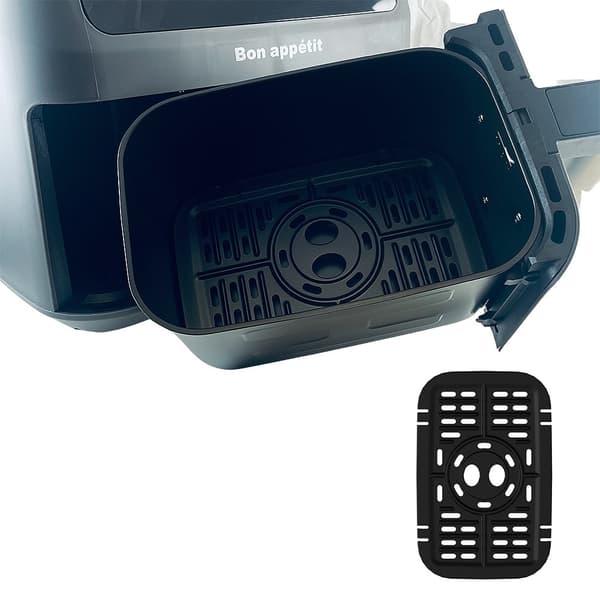 Dubbel AirFryer 2 400 W - 2 x 4 liter
