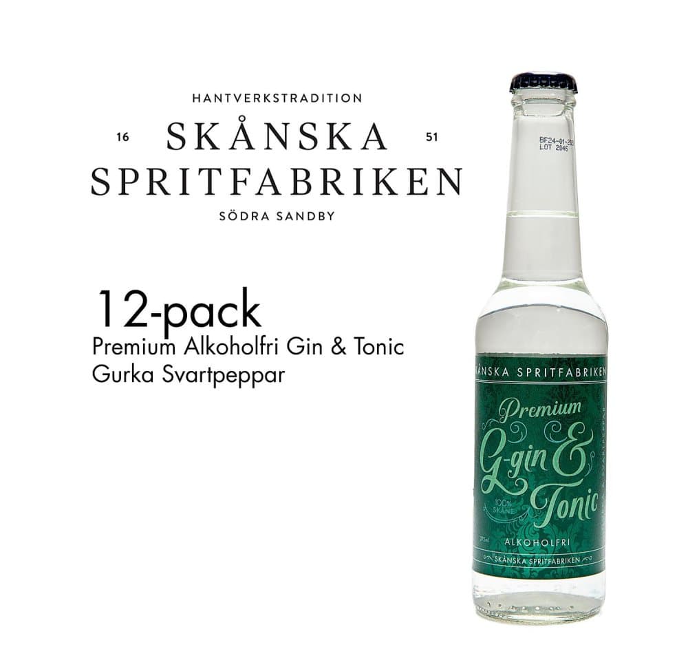 Alkoholfri Gin & Tonic - Gurka & Svartpeppar