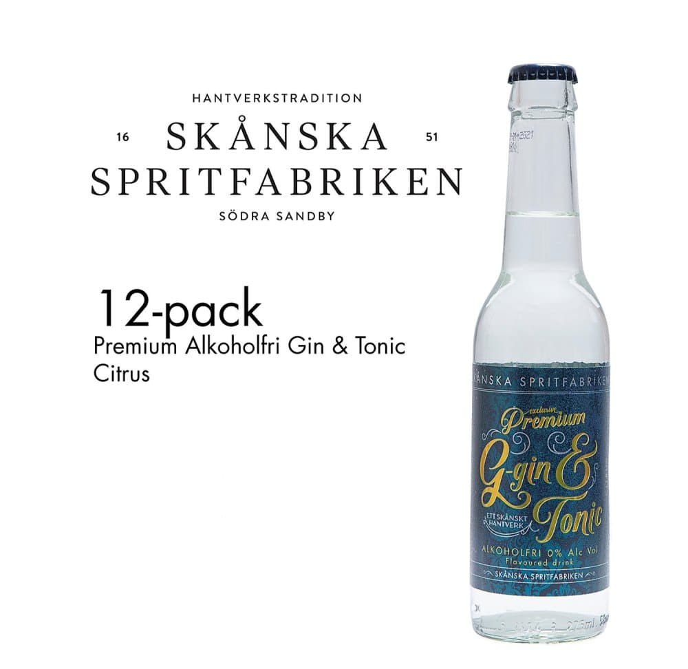 Alkoholfri Gin & Tonic Citrus