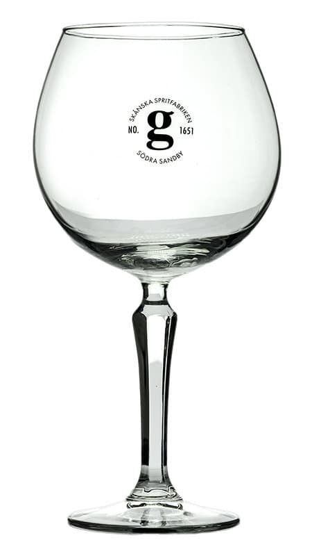 G&T Glas från Skånska Spritfabriken