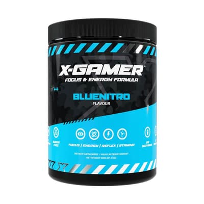 X-GAMER X-Tubz Bluenitro Raspberry - 600g
