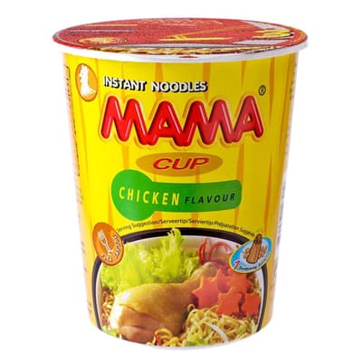 Instant Noodles - Kyllingesmag, Mama (12x70g)