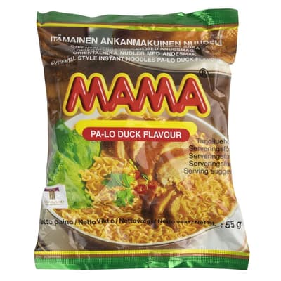 Instant Noodles - Pa -Lo Duck Flavor, Mama (30x55g)
