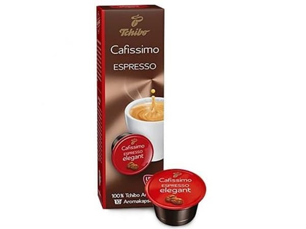 Tchibo Kawa med Cafissimo-kapsler (Espresso Elegant Aroma)