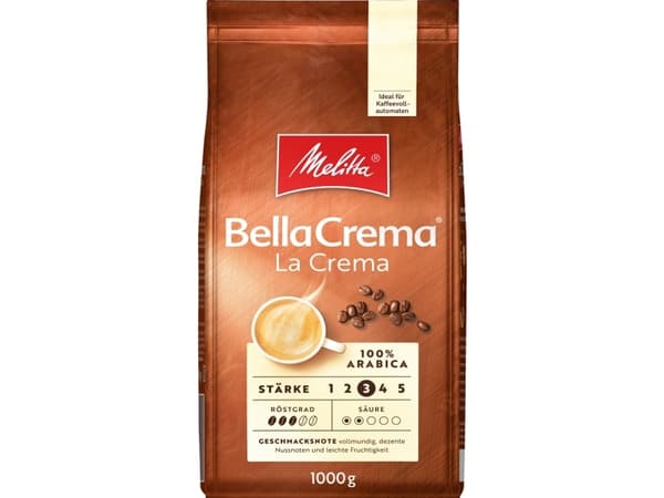 Melitta BellaCrema La Crema Kaffebönor - 1000 g.
