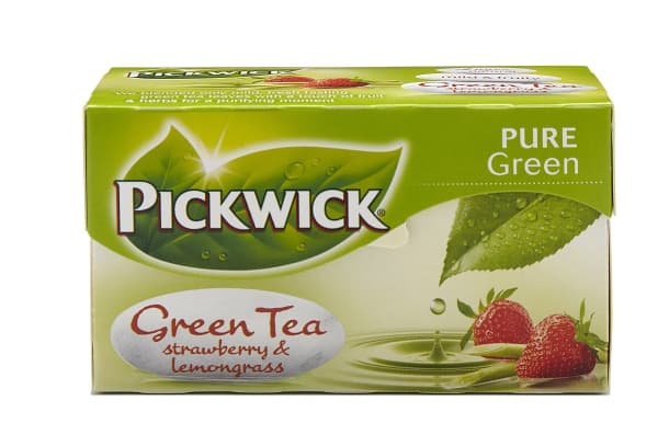 Te Pickwick Grøn Te Jordbær/Citrongræs 20 breve