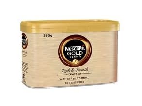 Kaffe Nescafe Gold Blend N2 XZ 500g frysetørret instant,6 pk x 500 g/krt