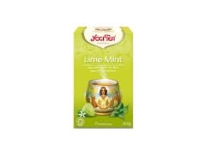 Tee Yogi Lime Mint 6x17 breve Økologisk (DK-ØKO-100),6 bk x 17 brv/krt