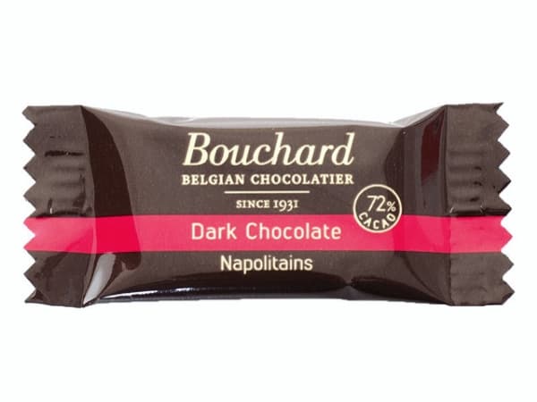 Chokolade Bouchard mørk - 5g flowpakket (1kg)