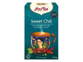 Tee Yogi Sweet Chili 6x17 breve Økologisk (DK-ØKO-100),6 bk x 17 brv/krt
