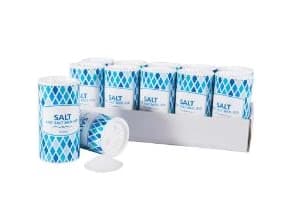 Salt 125 gr med jod i Strødåse,6 pk x 10 pk/krt