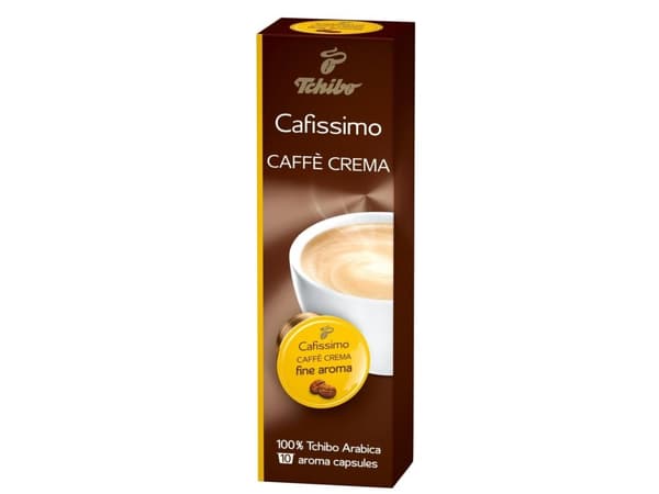 Tchibo 464512, Kaffe kapsyl, Kaffe, 10 kopper, Brun, 7 g, 10 stykker