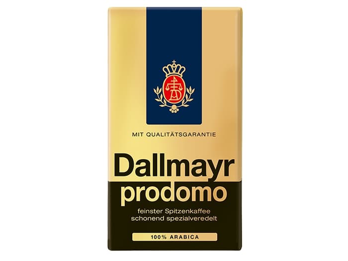 Dallmayr Prodomo 500g, 500 g, Amerikano, Espresso, Medium roast, Bag