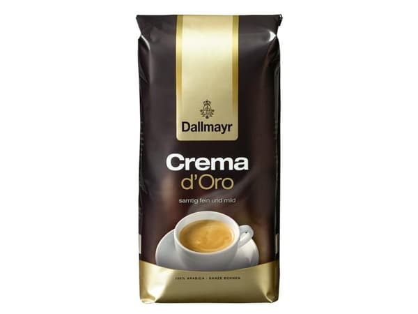 Dallmayr Crema d''Oro ganze Bohne, 1 kg, Caffe crema
