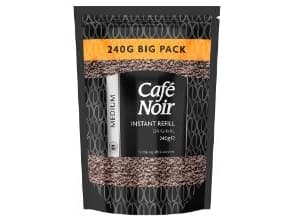 Kaffe Cafe Noir Frysetørret Instant Medium 240 gr,9 ps x 240 gr/krt