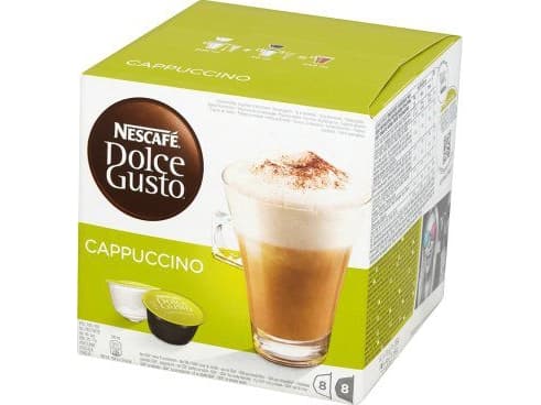 Nestle Dolce Gusto cappuccino 8 ów mleko + kawa