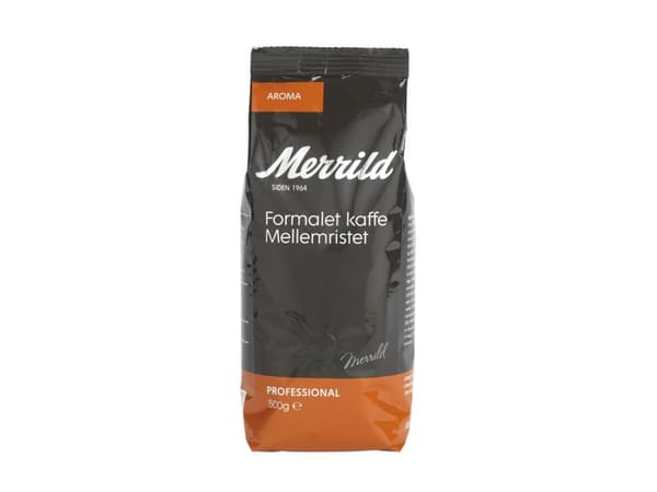 Coffee Merrild Aroma 500g/ps - (500 grammaa per pussi x 16 pussia)