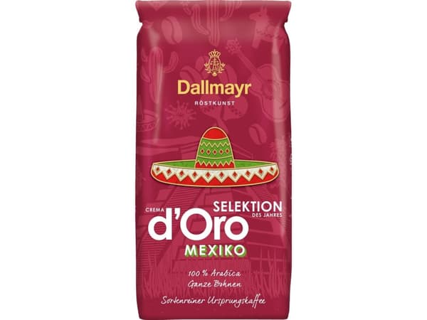 Dallmayr Crema d''Oro, 1 kg, Kaffemaskin, Espresso, Middels brent, 1 stykker