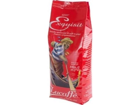 Lucaffe Exquisit, 1 kg, americano, cafe au lait, caffe crema, caffe latte, espresso