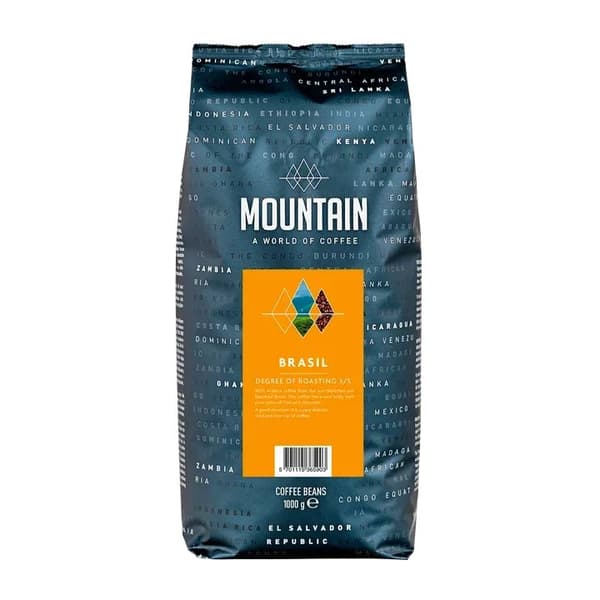 Espressopavut bki mountain brasil, 1 kg