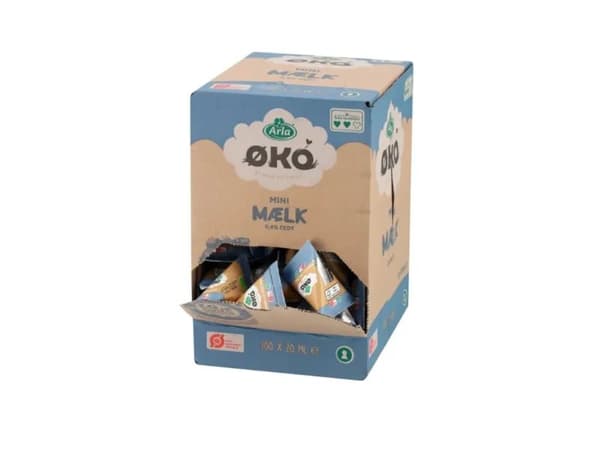 Kaffemælk Arla® Økologisk Minimælk 0,4% - (100 stk.)