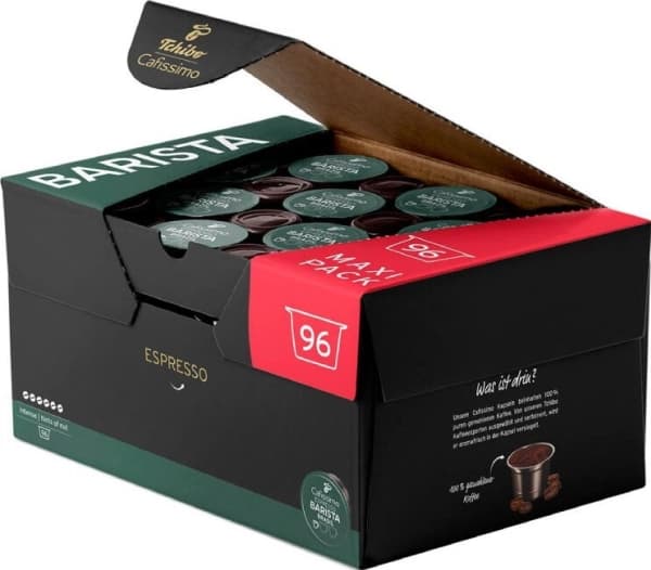 Tchibo Cafissimo Espresso Barista Brasil Kapsler 96 stk.