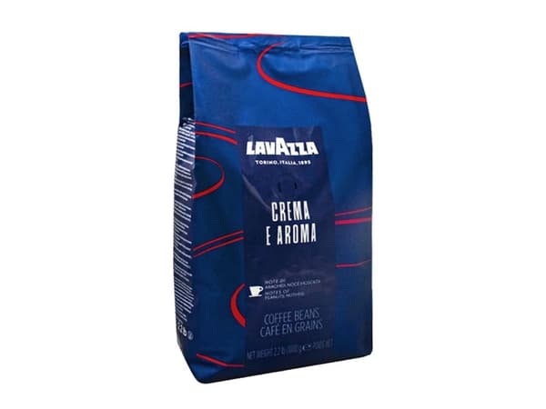 Lavazza Crema e Aroma 1kg, 1 kg, Espresso, Middels brent, 1 stykker, Veske