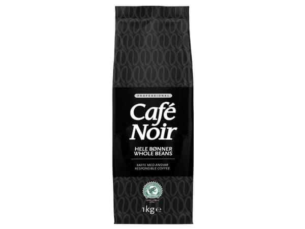 Coffee, Cafe Noir Type 1, fyldningsvægt: 1000, Bag of 1 kg - (8 stk.)
