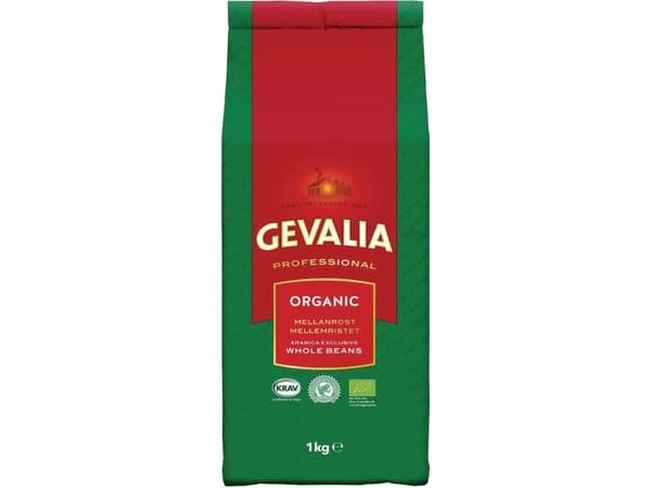 Kaffebønner gevalia økologisk, 1 kg