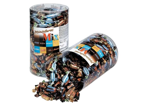 Chokolade Mars Miniatures Mix 3 kg (296 stk.)
