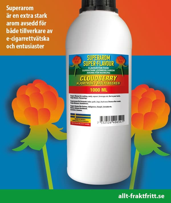 Superarom Hjortron 1 Liter