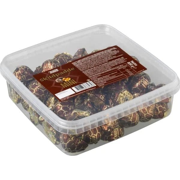 Toms Mini Skildpadde 800g i plastbøtte