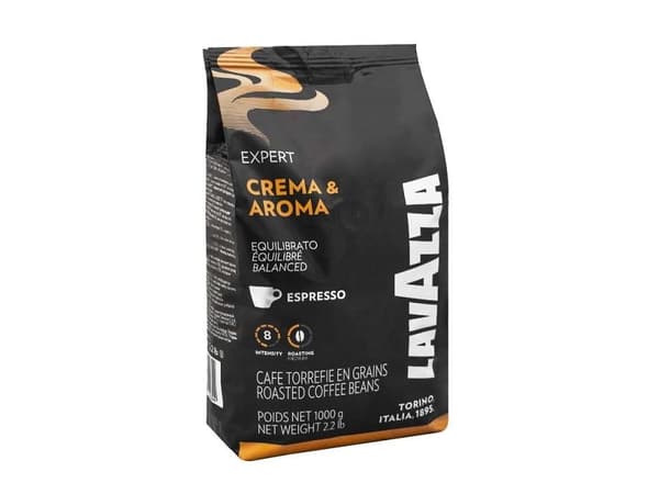 Lavazza Crema e Aroma, 1 kg, Americano, Cappuccino, Kaffe, Espresso, Middels brent